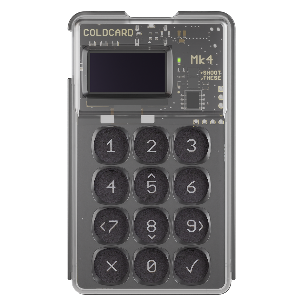 Coldcard MK4 Hardware Wallet