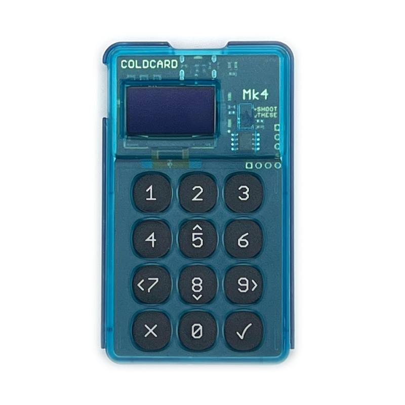 Coldcard MK4 Hardware Wallet