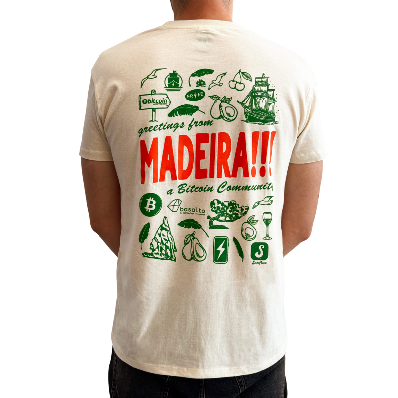 FREE Madeira x Hodl Shop Greetings from Madeira T-Shirt
