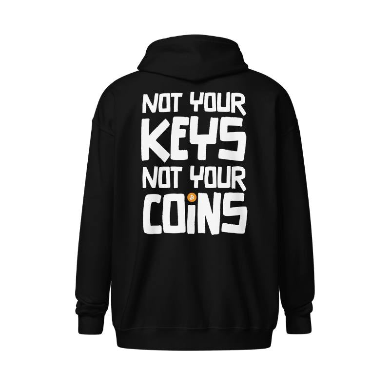 Not your Keys Unisex Zip-Hoodie