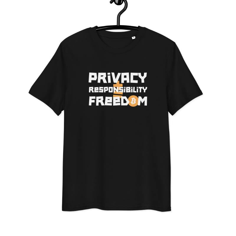 Privacy + Responsibility = Freedom Unisex T-Shirt